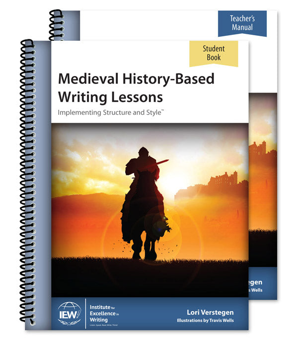 Medieval History-Based Writing Lessons Teacher/Student Combo, 5th Edition