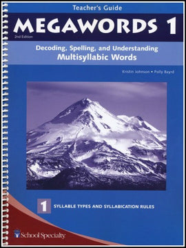 Megawords 1 Teacher's Guide, 2nd Edition