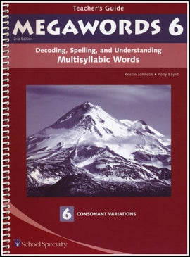 Megawords 6 Teacher's Guide, 2nd Edition