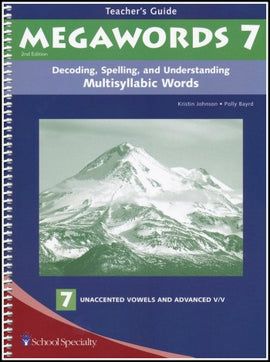 Megawords 7 Teacher's Guide, 2nd Edition