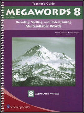 Megawords 8 Teacher's Guide, 2nd Edition
