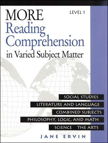 More Reading Comprehension in Varied Subject Matter - Level 1