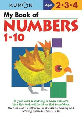 My Book of Numbers 1-10 (Ages 2-4, Kumon Workbooks)