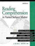 Reading Comprehension in Varied Subject Matter- Book 4
