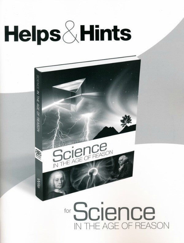 Science In The Age of Reason Helps & Hints