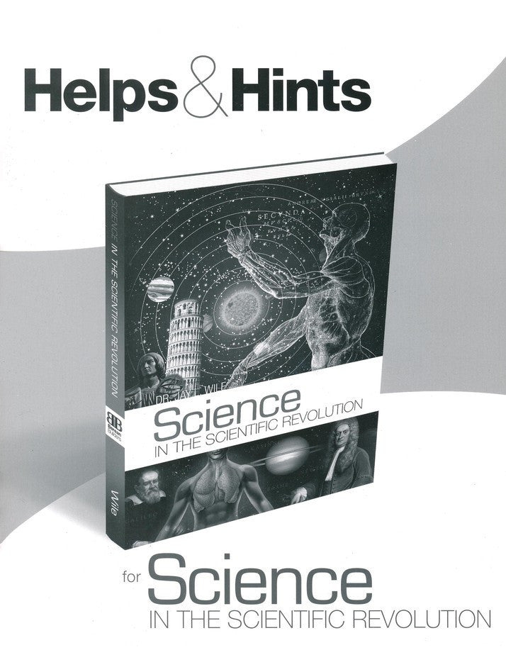 Science In The Scientific Revolution Helps & Hints