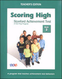Scoring High on the Standard Achievement Test (SAT/10) Grade 2 Teacher's Edition