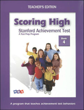 Scoring High on the Standard Achievement Test (SAT/10) Grade 4 Teacher's Edition