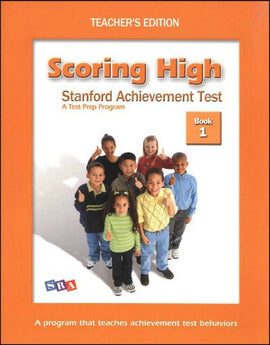 Scoring High on the Standard Achievement Test (SAT/10) Grade 1 Teacher's Edition