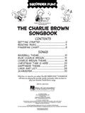 Recorder Fun! The Charlie Brown Songbook with Recorder