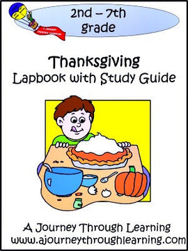 Thanksgiving Lapbook with Study Guide