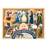 Wooden Nativity Set