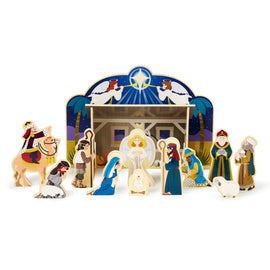 Wooden Nativity Set