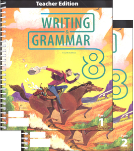 BJU Press Writing & Grammar 8 Teacher Edition, 4th Edition