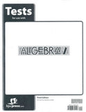 BJU Press Algebra 2 Tests (tests only; 3rd ed.)