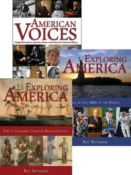 Exploring America Curriculum Package (Grades 9-12)