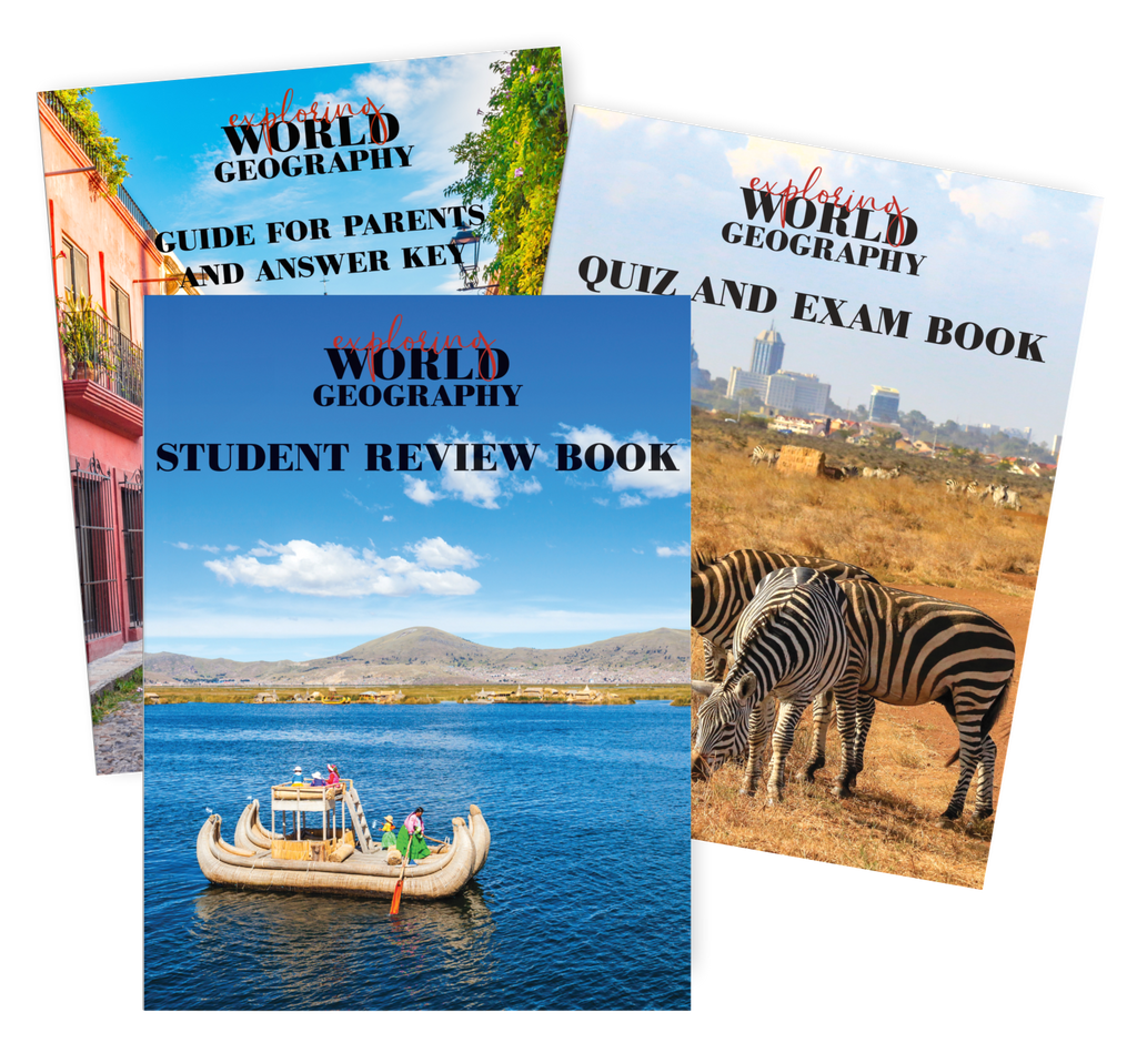 Exploring World Geography Student Review Pack