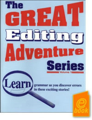 Great Editing Adventure Series Teacher's Guide Volume I E-Book