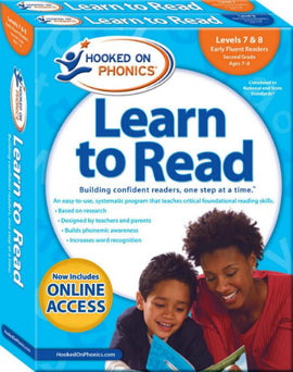 Hooked on Phonics Learn to Read - Second Grade Set (Levels 7 & 8)