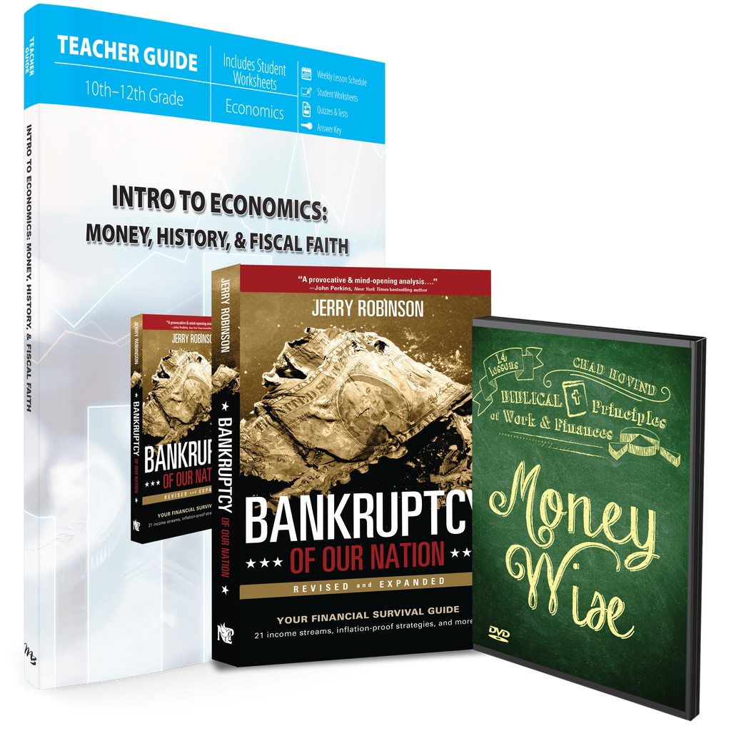 Intro to Economics : Money, History & Fiscal Faith (Curriculum Pack)