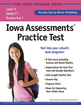 Iowa Assessments Practice Test for Grade 5 (Level 11)