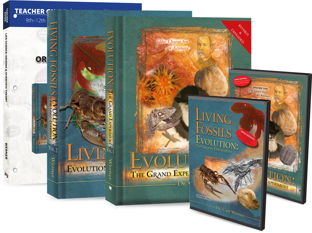 Life Science: Origins & Scientific Theory Curriculum Pack (Evolution: The Grand Experiment)