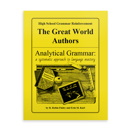 Analytical Grammar High School Reinforcement - The Great World Authors