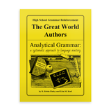 Analytical Grammar High School Reinforcement - The Great World Authors