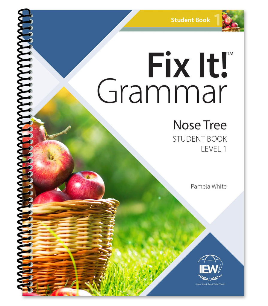 Fix It! Grammar Level 1: Nose Tree Student Book (Grades 3-5)