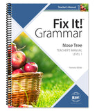 Fix It! Grammar Level 1: Nose Tree Teacher Book (Grades 3-5)