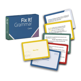 Fix It! Grammar Cards (Grades 3-12)