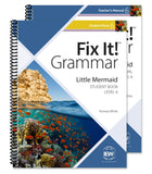 Fix It! Grammar Level 6: Little Mermaid Teacher/Student Combo (Grades 9-12+) (Coming Summer 2022)