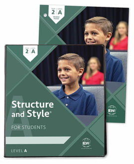 Structure and Style for Students: Year 2 Level A Binder & Student Packet (Grades 3-5)
