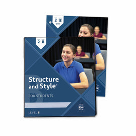Structure and Style for Students: Year 2 Level B Binder & Student Packet (Grades 6-8)