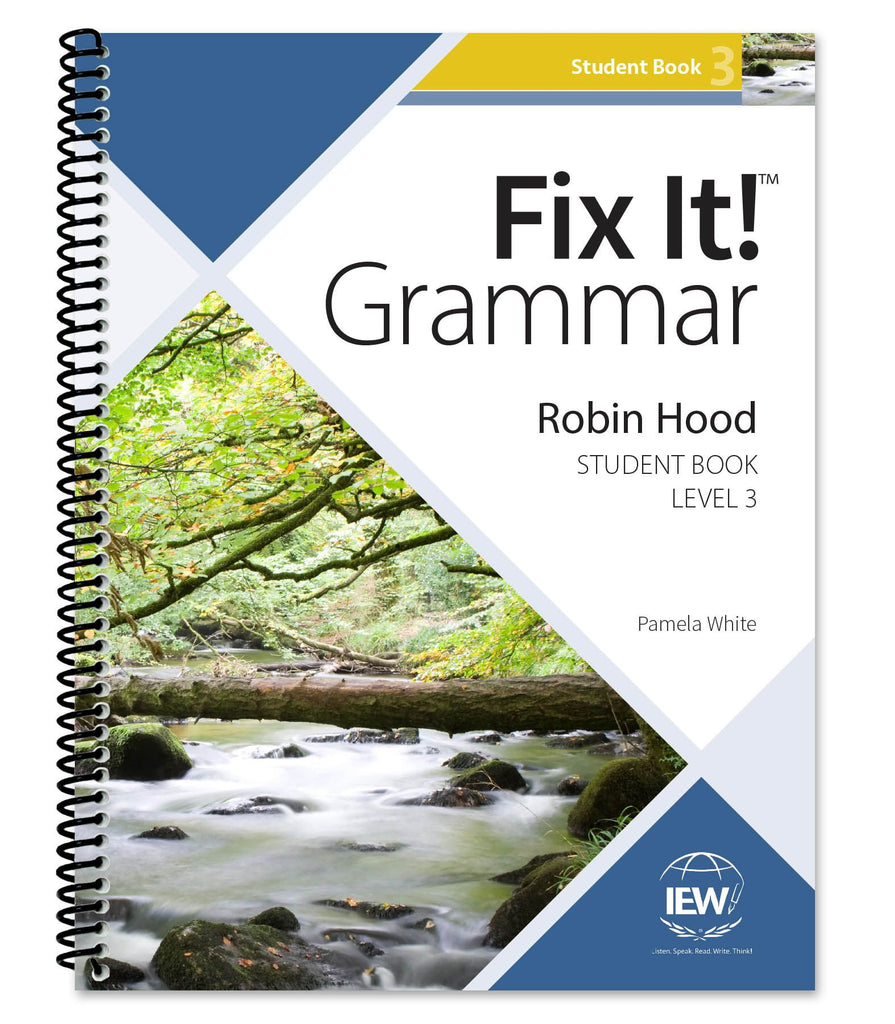 Fix It! Grammar Level 3: Robin Hood Student Book (Grades 6-8)