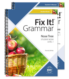 Fix It! Grammar Level 1: Nose Tree Teacher/Student Combo (Grades 3-5)