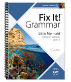 Fix It! Grammar Level 6: Little Mermaid Teacher Book (Grades 9-12+) (Coming Summer 2022)
