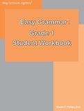 Easy Grammar Grade 1 Workbook