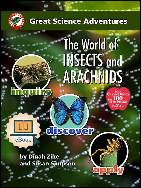 Great Science Adventures: The World of Insects and Arachnids E-Book