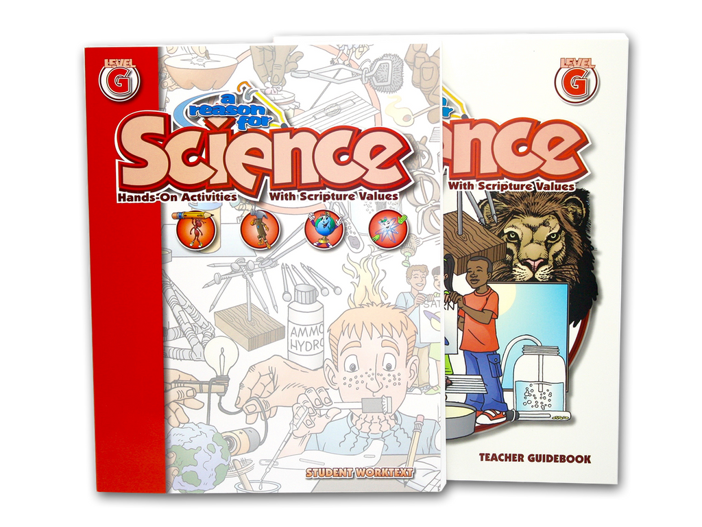 Reason　for　Grade　Teacher　Science　Home　Level　Worktext　G　Solid　Set,　(Student　and　Guidebook)　School　Books
