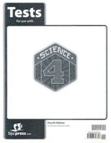 BJU Press Science 4 Test (test only) 4ed