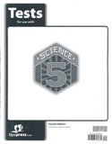 BJU Press Science 5  Tests, 4th Edition