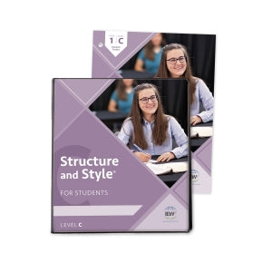 Structure and Style for Students: Year 1 Level C Binder & Student Packet (Grades 9-12)
