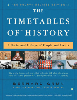 The Timetables Of History: A Horizontal Linkage of People and Events, 4th Edition