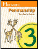 Horizons 3rd Grade Penmanship Teachers Edition