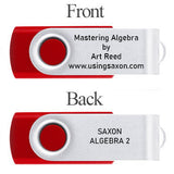 Mastering Algebra - Algebra 2, 2nd or 3rd Edition Flash Drive