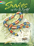 Snakes Of The World Coloring Book